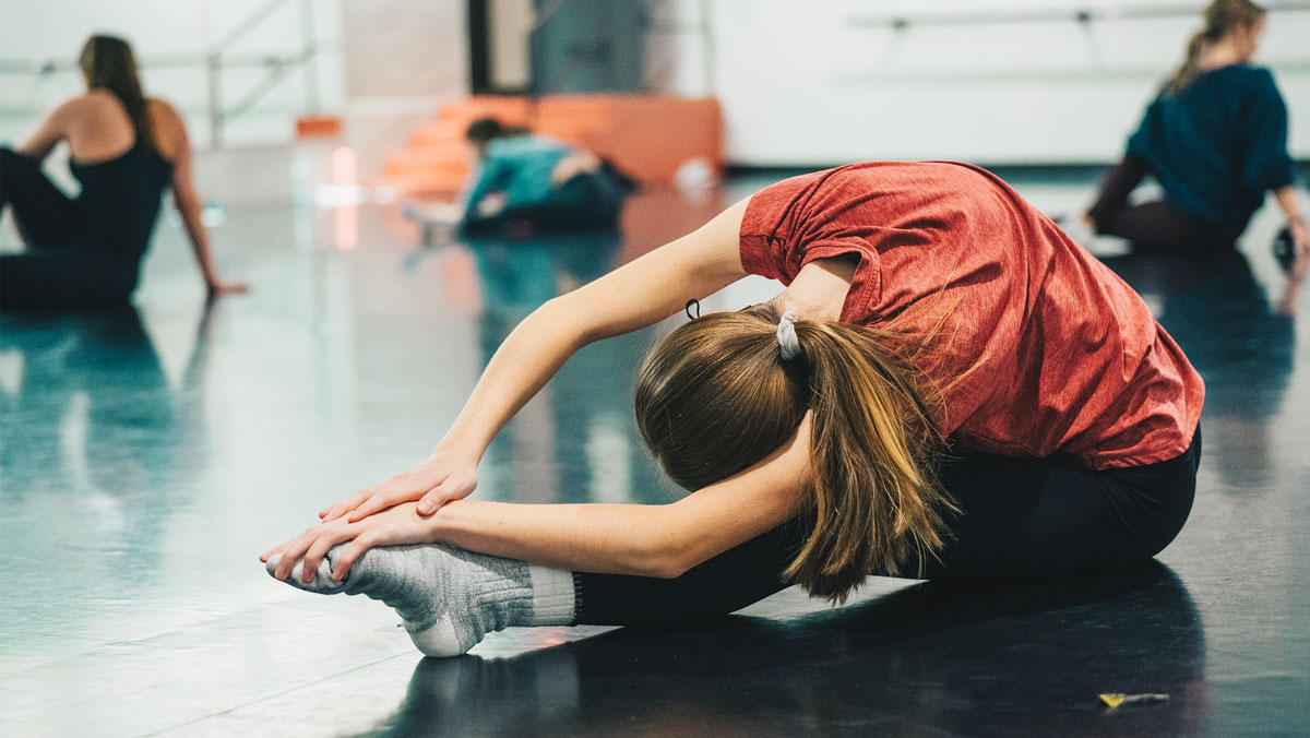Dance studio at Confederation Centre of the Arts